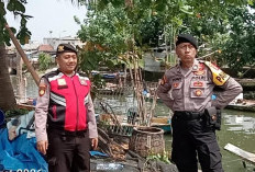 Antisipasi Cuaca Ekstrem, Polsek Mulyorejo Intensifkan Patroli Tanggap Bencana dan Kontrol Rumah Pompa