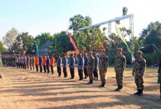 Jelang Pembukaan TMMD Ke-129, Kodim Bojonegoro Gelar Gladi Upacara di Desa Kesongo