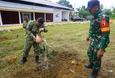 Dandim Sumenep Tanam Mangga, Dorong KDKMP Jadi Pusat Ekonomi