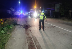 Gagal Menyalip dari Kiri, Ibu dan Anak Tewas Tergilas Truk Tangki Usai Terpeleset Cor-coran di Bahu Jalan