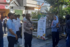 Amankan Operasi Pasar Murah Wali Kota Surabaya, Polsek Rungkut Patroli Dialogis dan Sosialisasi Layanan 110