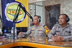 Lewat Siaran Radio, Satlantas Polres Pelabuhan Tanjung Perak Ajak Masyarakat Tertib Berlalu Lintas Operasi Pat