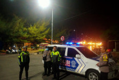 Cegah Kriminalitas 3C, Polsek Kenjeran Perketat Patroli Malam di Kawasan Jembatan Suramadu