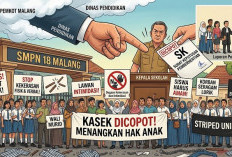 Kasek SMPN 18 Malang Dicopot Usai Dugaan Pukul Siswa Tak Pakai Baju Lurik