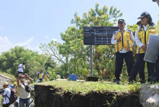 Wamen PU Janji Irigasi Kedungrejo Madiun Pulih dalam Dua Minggu