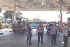 Antisipasi Kelangkaan BBM, Polsek Lakarsantri Patroli Presisi Cek Stok di Sejumlah SPBU