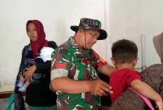 Babinsa Ranuyoso Dampingi Posyandu Melati, Pantau Tumbuh Kembang 17 Balita