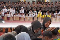 Polwan Polres Bojonegoro Gelar Khataman Al-Qur’an, Doa Bersama dan Santunan Anak Yatim
