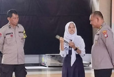 Peserta MPLS SMAN 8 Kota Malang  Dapat Edukasi Antikorupsi dan Bahaya Narkoba dari Polisi