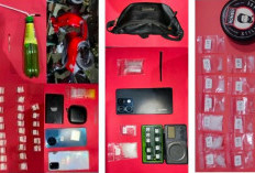 Polres Pasuruan Ringkus 4 Tersangka Narkoba, Sita 41 Paket Sabu Siap Edar