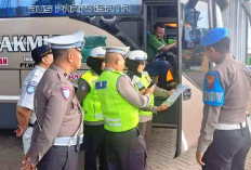 Jelang Mudik Lebaran 2026, Sopir Bus Pariwisata di Pasuruan Jalani Tes Urine 