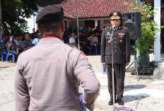Polres Ngawi Gelar Upacara Pemakaman Kedinasan Kapolsek Kendal AKP Tri Handoyo