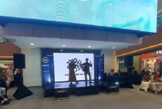 Duet Ayu dan Gosa Hibur Pengunjung Memorandum Haji Umrah Expo 2026 dengan Lagu Norah Jones