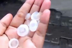 Geger! Hujan Butiran Es Timpa Warga Kecamatan Kraton