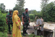 Dandim Sumenep Survei Lokasi Pembangunan Jembatan Gantung di Ambunten dan Saronggi