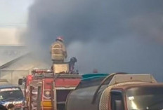 Pasar Gempol Pasuruan Terbakar, 300 Kios Hangus dan 2 Orang Terluka