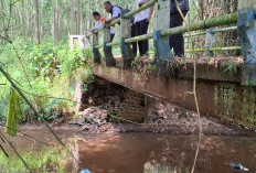 Akses Ekonomi Dua Desa Terancam Putus, Penopang Jembatan Winongan Tergerus Banjir