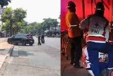 Tabrak Pohon Depan Hotel Santika, Wanita Gubeng Kritis Dilarikan ke RS Dr Soetomo