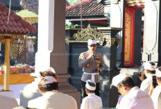 Hari Raya Galungan dan Kuningan, Kapolresta Banyuwangi Bersama Umat Hindu Perkuat Kerukunan
