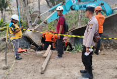 Petaka di Turunan Proyek Bendungan Bagong Trenggalek: Dump Truk Tabrak Pohon Kelapa, Sopir Asal Cilacap Tewas