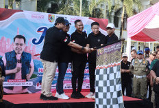 Sapa Buruh Lewat Jalan Santai, Wakapolres Jember: Mereka adalah Pahlawan Ekonomi Kita