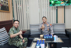 Kapolres Baru Sambangi Makodim 0821 Lumajang, Perkuat Sinergitas TNI-Polri