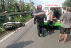 Sehari Dua Kecelakaan di Driyorejo Gresik, Lansia Terkapar dan Pemuda Tabrak Pagar Makam