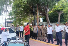 Polres Pelabuhan Tanjung Perak dan Dishub Surabaya Sosialisasi Parkir Digital di Kawasan Wisata Religi