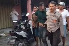 Dihajar Massa! Maling Motor Keok Dikepung Warga Karangcangkring