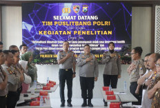 Puslitbang Polri Lakukan Penelitian Almatsus Dalmas dan Ketahanan Pangan di Polresta Sidoarjo
