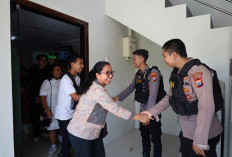 Polres Gresik Amankan Ibadah Minggu di GKI Kebomas, 154 Jemaat Beribadah dengan Nyaman