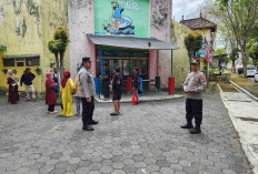 Libur Lebaran, Polsek Kedungjajang Pertebal Pengamanan di Water Park Wonorejo Lumajang