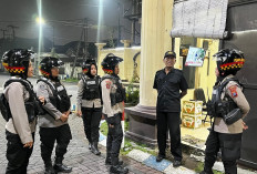 Polwan Polresta Sidoarjo Intensifkan Patroli Malam Jaga Kamtibmas Kondusif