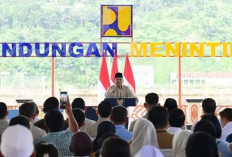 Prabowo Sebut Lima Bendungan Baru Tambah Produksi Beras hingga 1 Juta Ton