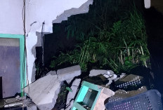 Hujan Deras Picu Longsor di Purwodadi, Tembok Rumah Warga Jebol