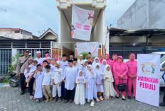 Sentuhan Kasih, Kapolsek Simokerto Sambangi Yayasan Himatun Ayat untuk Santuni Anak Yatim