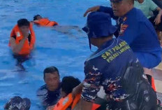 Satpolairud Polres Lamongan Latih 80 Santri Al Manar Teknik Selamatkan Korban Tenggelam