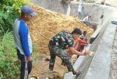 Finishing Presisi Plengsengan TMMD 127 di Sumenep, Warga Kini Lebih Tenang Hadapi Musim Hujan