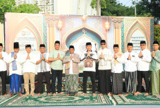 Gema Takbir di Mapolres Gresik Pererat Silaturahmi di Hari Kemenangan