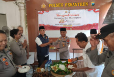 Tasyakuran Hari Bhayangkara ke-80 di Polsek Pesantren, Kapolsek Tekankan Makna Pengabdian dan Kebersamaan