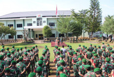 Pimpin Apel Cuti Lebaran, Pgs. Dandim Sumenep Tekankan Keamanan Prajurit