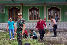 Kapolsek Ngancar Bersama Forkopimcam Gaungkan Gerakan Indonesia Asri Jelang Ramadan
