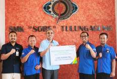 Ribuan Siswa PKL SMK Sore Tulungagung Terdaftar Jaminan Sosial Ketenagakerjaan 