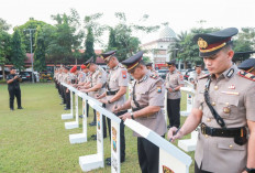 Kapolres Jombang Pimpin Sertijab Pejabat Utama dan Kapolsek Jajaran 