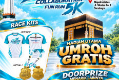 Justice Collaboration Fun Run 5K Digelar 8 November, Ada Hadiah Umrah Gratis