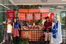 Cosplayer Jadi Jembatan Pengalaman Makanan Khas Jepang di favehotel Sidoarjo