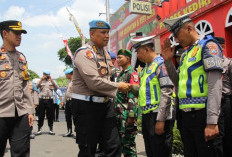 Tim Divpropam Mabes Polri Kunjungi Posyan Alun-Alun Polres Kediri Kota