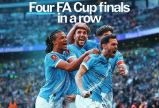 Man City ke Final Piala FA Empat Kali Beruntun, Guardiola Tegaskan Treble Masih Jauh