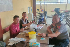 Jalin Silaturahmi, Kapolsek Ranuyoso Ngopi Bareng Kabiro Memorandum Lumajang