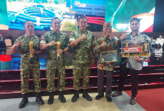 Kodim 0809/Kediri Antar Desa Canggu Raih Juara Umum Kampung Pancasila 2025